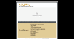 Desktop Screenshot of mmwa.net