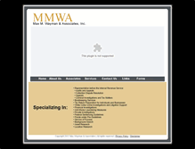 Tablet Screenshot of mmwa.net